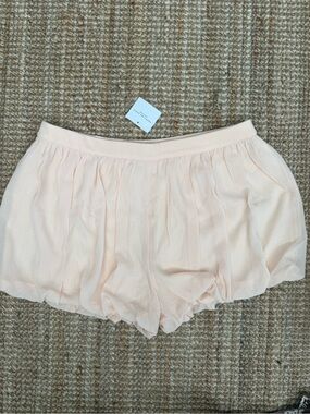 American Eagle Outfitters Peach Textured Lounge Shorts